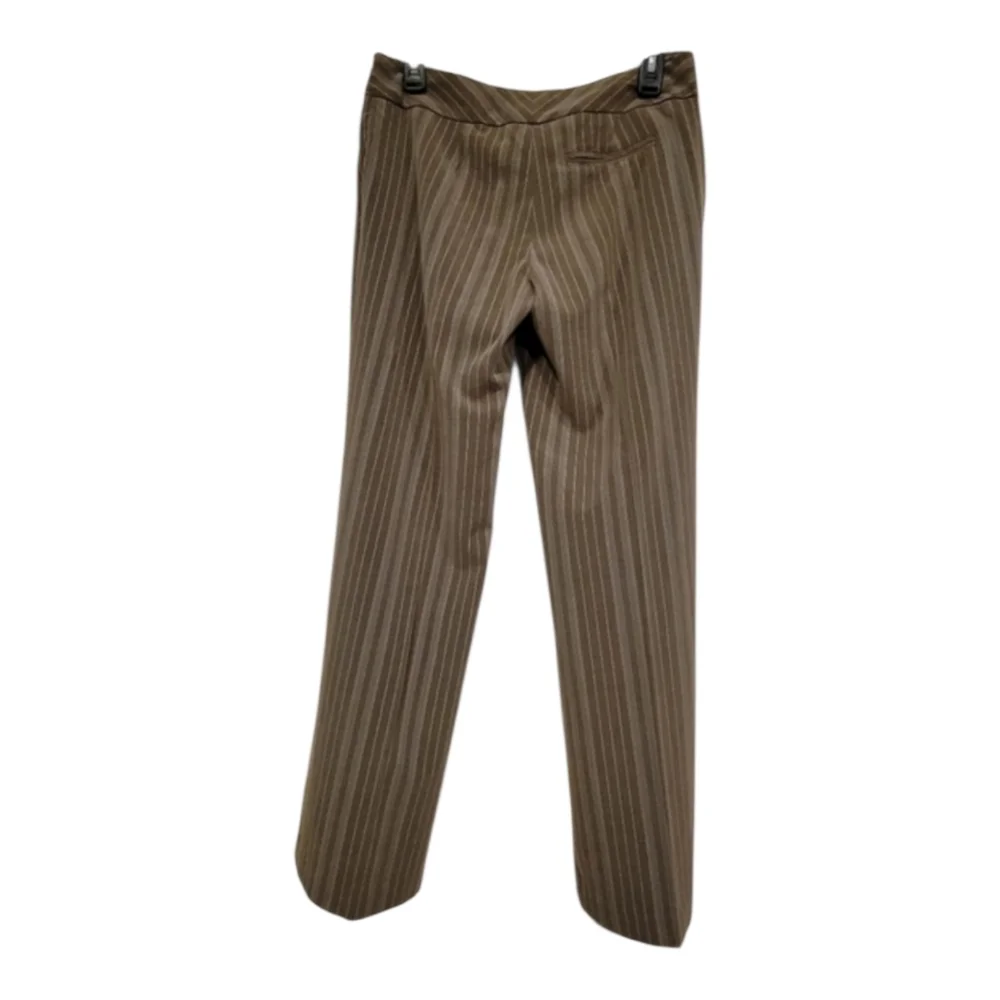 Speechless women's Brown pinstripe pants, slacks, trousers Sz 7
